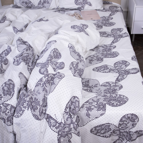 Комплект постільної білизни Сатин 22-1279 Butterflies at dawn - 2