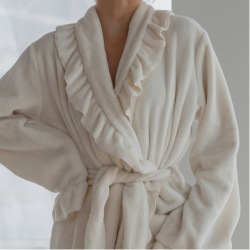 Халат женский "Carmen robe" milk - 2