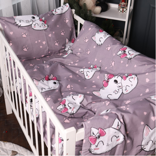 Комплект постільної білизни Ranforce Elite 17-0691 Cat with a paw - 5