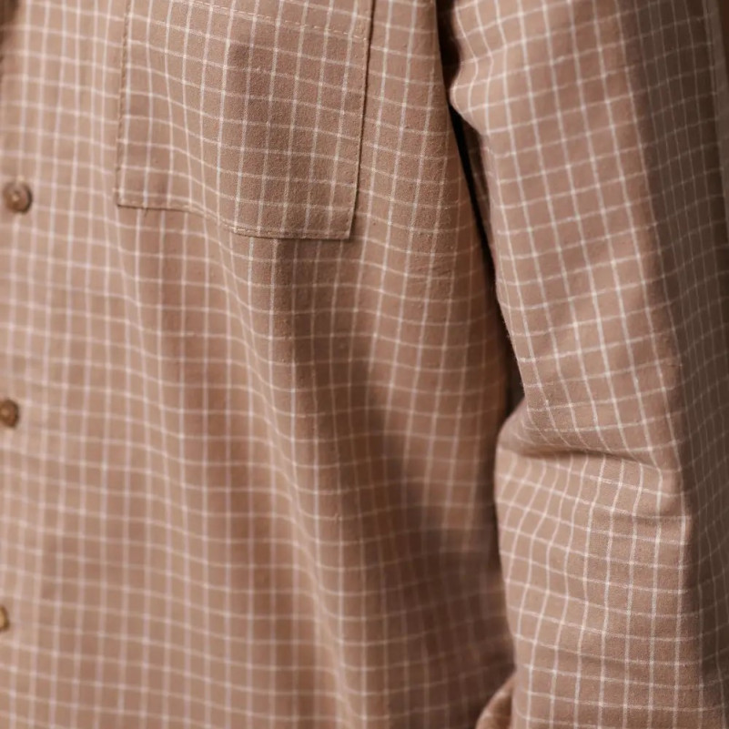 Піжама чоловіча Фланель Х "Classic Flannel" ivory - 5