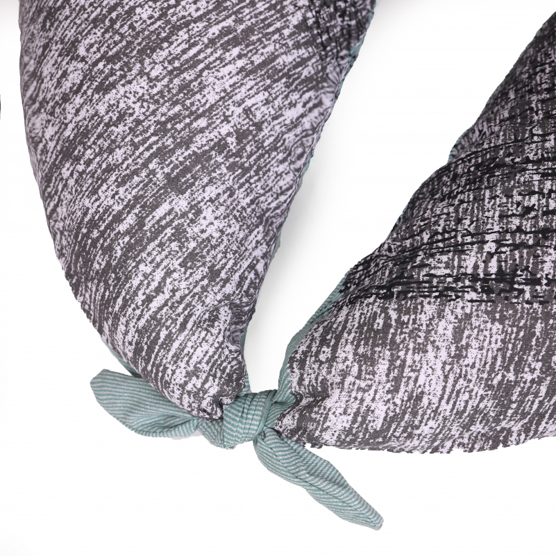 Подушка для беременных и кормления №5026 Color Line 17-4816 Meren EcoSilk бязь - 5