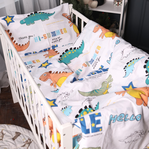 Наволочка Бязь 17-0697 Colorful Dinosaurs - 2