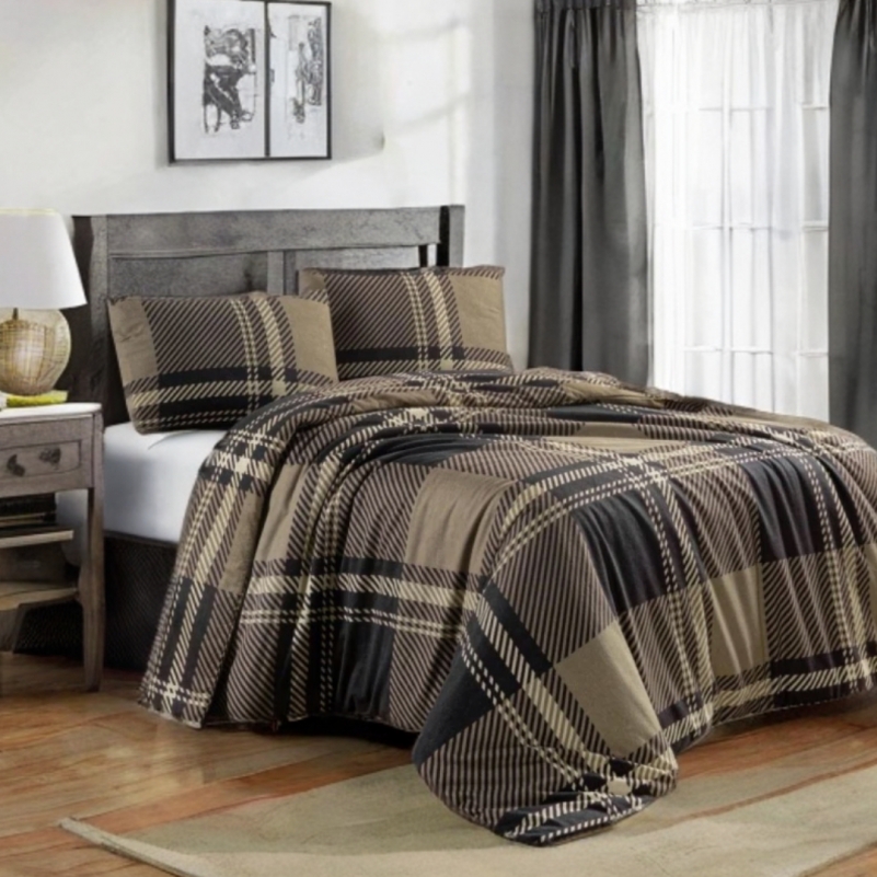 Комплект постельного белья Фланель "Cozy Cabin Comfort"