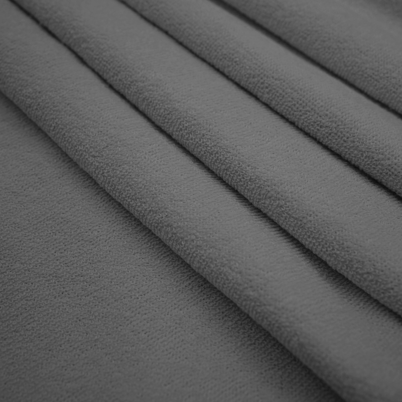 Простынь на резинке К Terry Line "Dark gray" - высота 25 см - 1