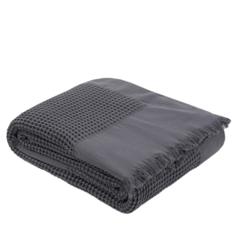 Покривало C №1324 Dark gray - 2