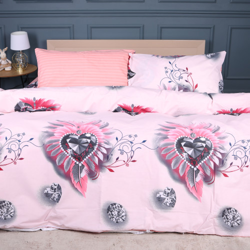 Пододеяльник Ranforce Elite 17-0724 Diamond Hearts - 2