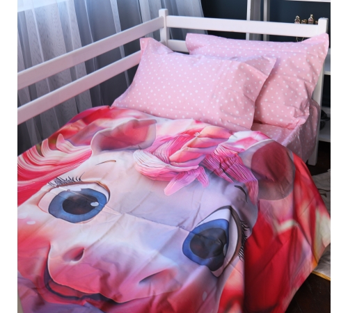 Підковдра Ranforce Elite Kids Time 17-0715 Dreamy Pink Unicorn