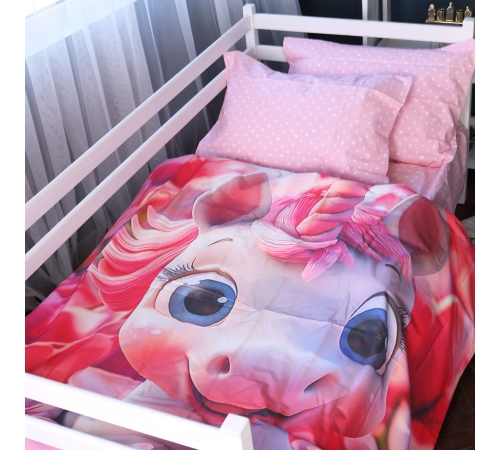 Підковдра Ranforce Elite Kids Time 17-0715 Dreamy Pink Unicorn