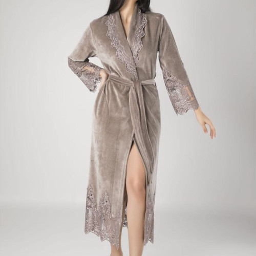 Халат М "Dressing Beige Gown"