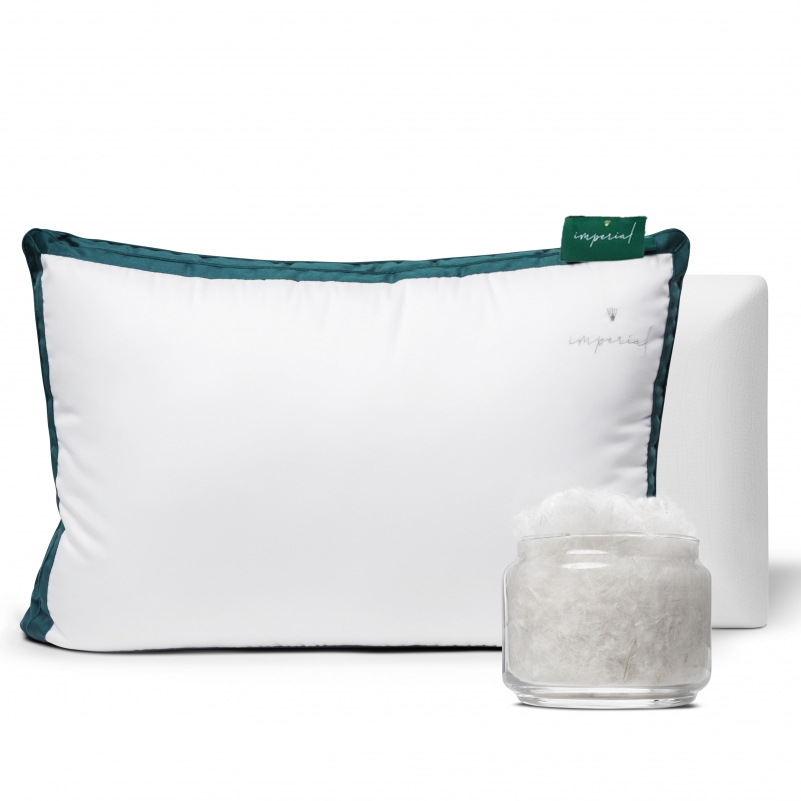 Подушка антиаллергенная Imperial Satin Luxe 3М ТМ Thinsulate TM+Memory сатин (2 в 1) - 14