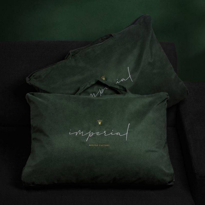 Подушка антиаллергенная Imperial Satin Luxe 3М ТМ Thinsulate TM+Memory сатин (2 в 1) - 18