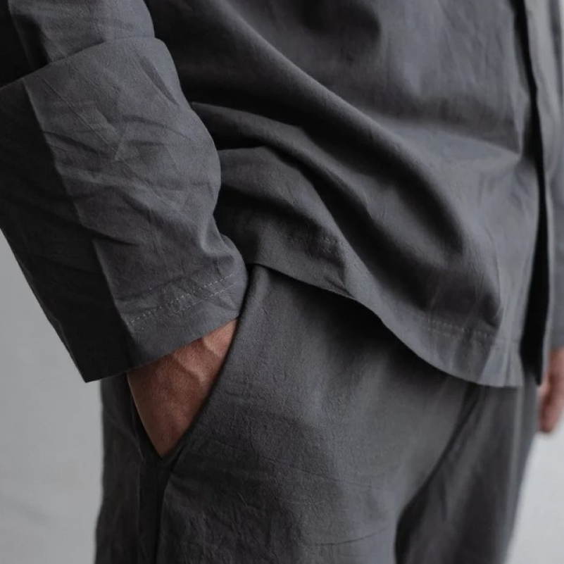 Пижама мужская Вареный хлопок С "Eco-Luxe" slate - 2