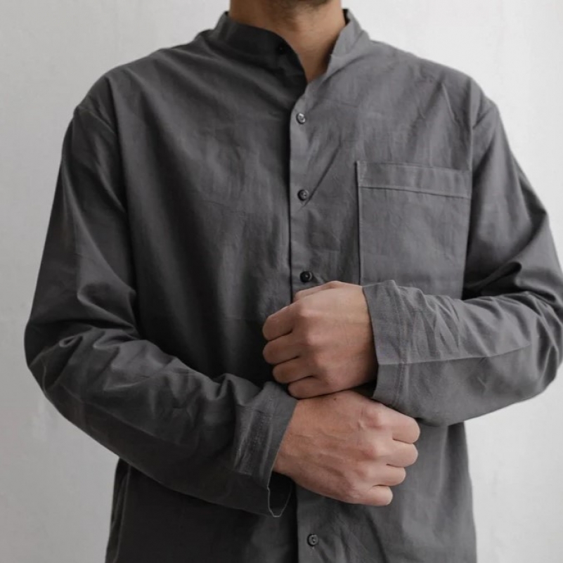 Пижама мужская Вареный хлопок С "Eco-Luxe" slate - 1