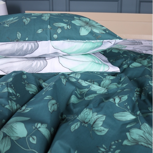 Наволочка Бязь 17-0718 Emerald Foliage