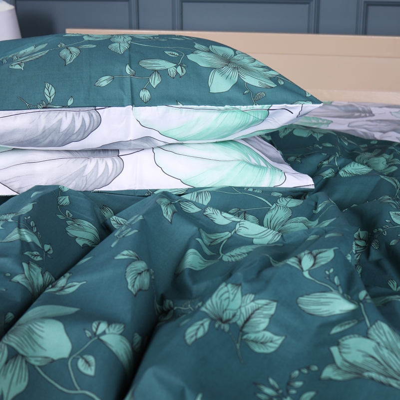 Комплект постельного белья Бязь 17-0718 Emerald Foliage - 4