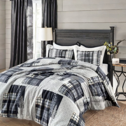 Комплект постельного белья Фланель "Frosted Windowpane"