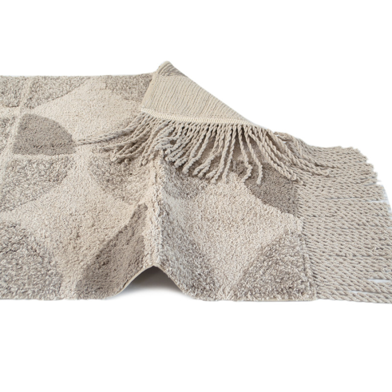 Коврик С "Geometric Beige" - 1