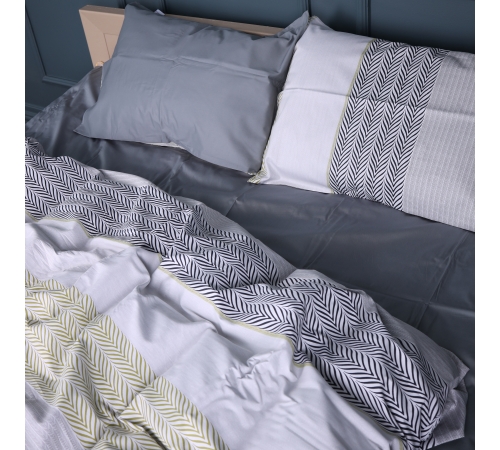 Простирадло Сатин 22-1415 Geometric comfort
