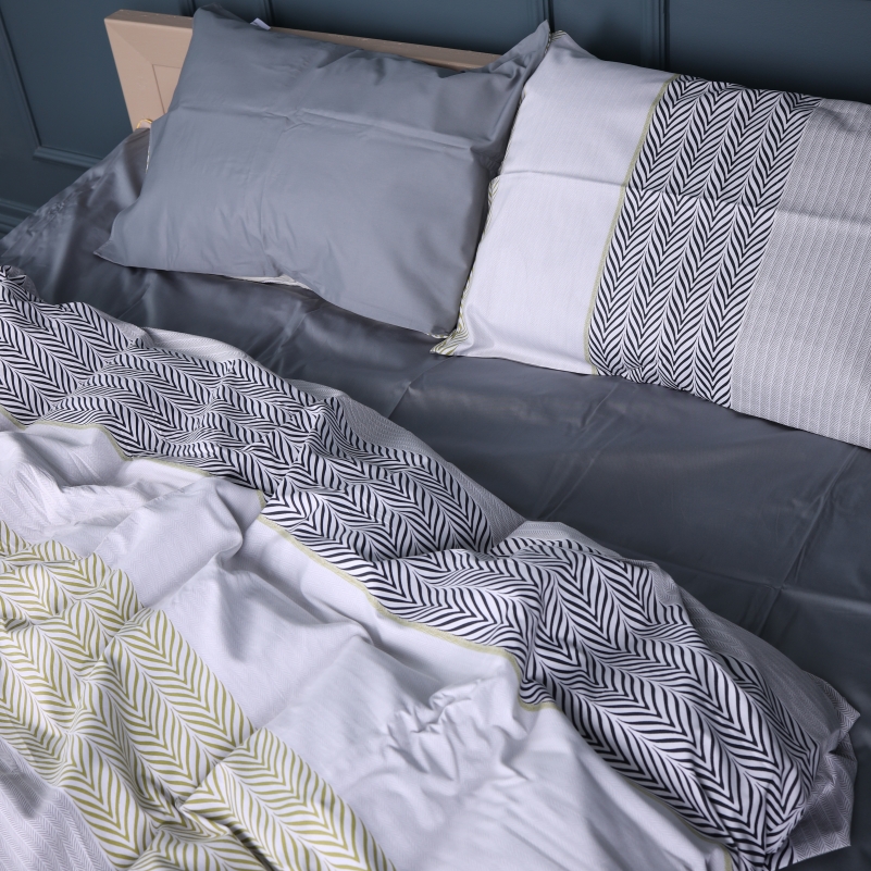 Комплект постільної білизни Сатин 22-1415 Geometric comfort - 2