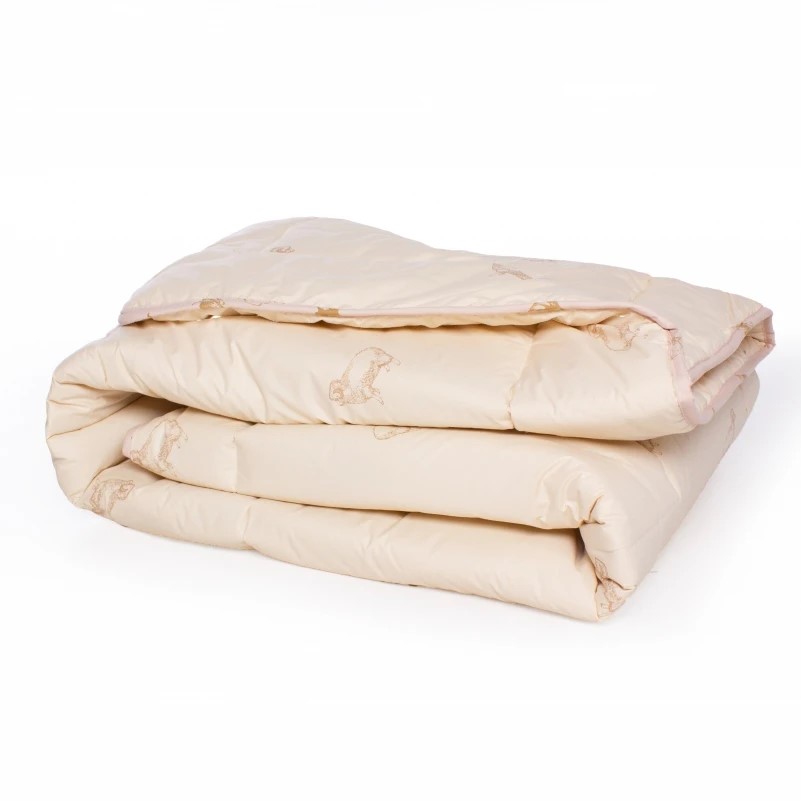Набор шерсть №9562 "Gold camel" Wool Зима (Одеяло + подушка) - 7