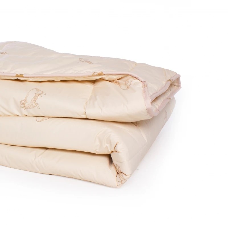 Набор шерсть №9562 "Gold camel" Wool Зима (Одеяло + подушка) - 6