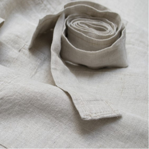 Халат С "Grace Linen Robe" gray - 2