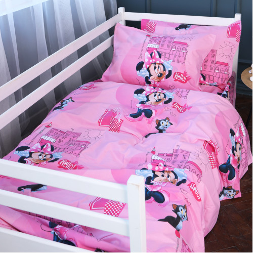 Пододеяльник Бязь 17-0703 Hello Minnie