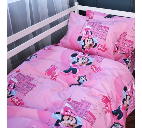 Пододеяльник Бязь Kids Time 17-0703 Hello Minnie
