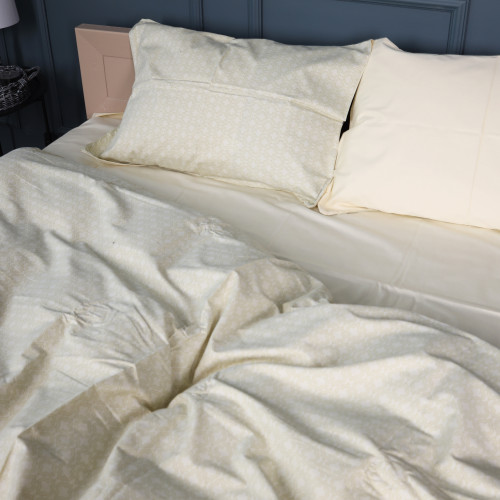 Комплект постельного белья Сатин 22-1388 Lemon Geometry - 2