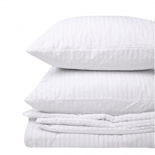Літній постільний комплект №2908 Сolor Fun Line 17-0605 Stripe White 