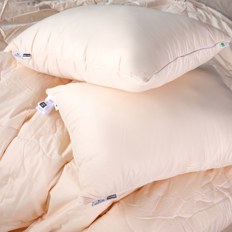 Літній постільний комплект №2963 Line Satin Light Pro 10-016 Creamy "Modal" (ковдра + 2 наволочки) - 5