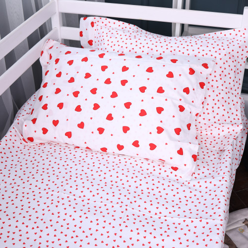 Наволочка Poplin Line Kids Time 01 "Little Hearts"