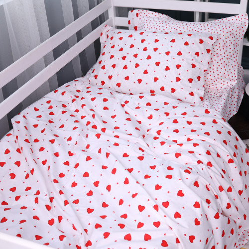 Підковдра Poplin Line Kids Time 01 "Little Hearts" - 2
