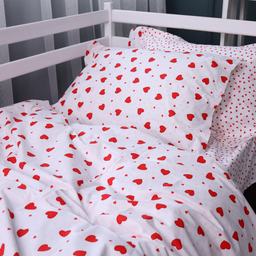 Простирадло Poplin Line Kids Time 01 "Little Hearts" - 5
