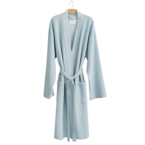 Халат С "Liv Waffle Robe" blue - 2