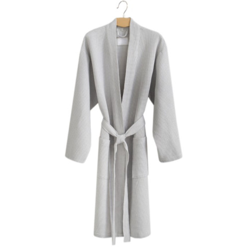 Халат С "Liv Waffle Robe" gray - 2
