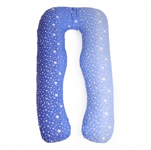 Подушка для беременных и отдыха U-образная №5033 Color Line 17-0432 Milky Way EcoSilk бязь