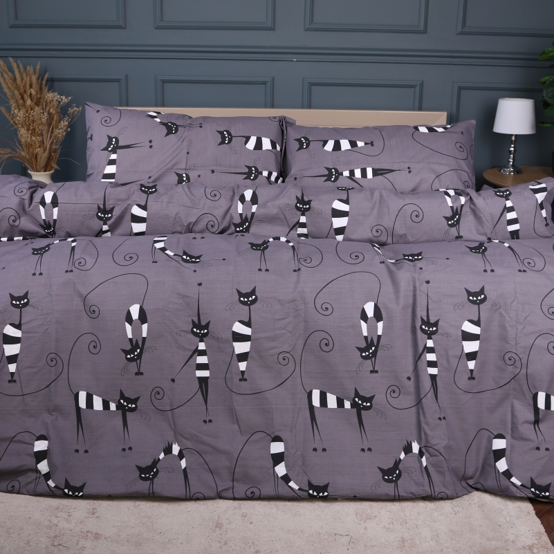 Комплект постільної білизни Ranforce Elite 17-0772 Night cats
