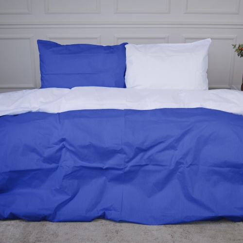Комплект постельного белья Mirson Ranforce Elite Pablo Blue (11-2107 + 19-4150)
