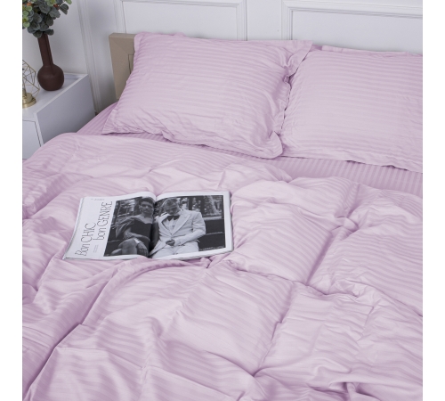 Постельное белье Satin Stripe 30-0007 Pink