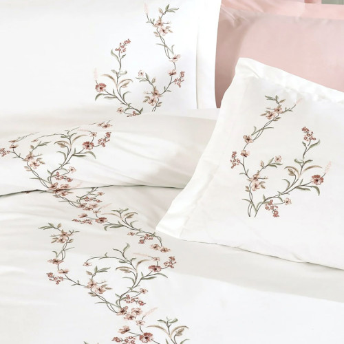 Комплект постельного белья С №102 Poplin blossom creamy - 3