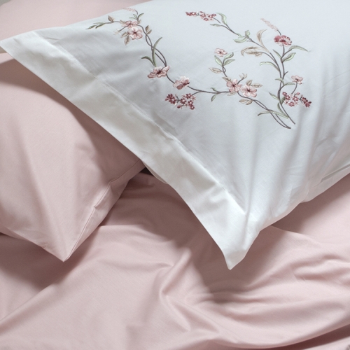 Комплект постільної білизни С №102 Poplin blossom creamy