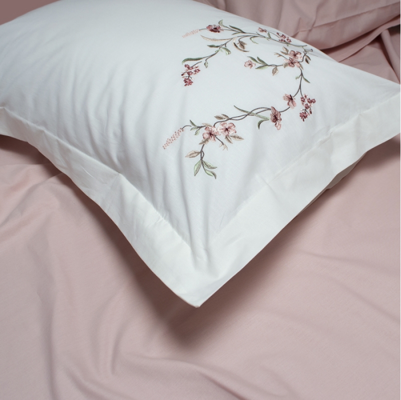 Комплект постільної білизни С №102 Poplin blossom creamy - 4