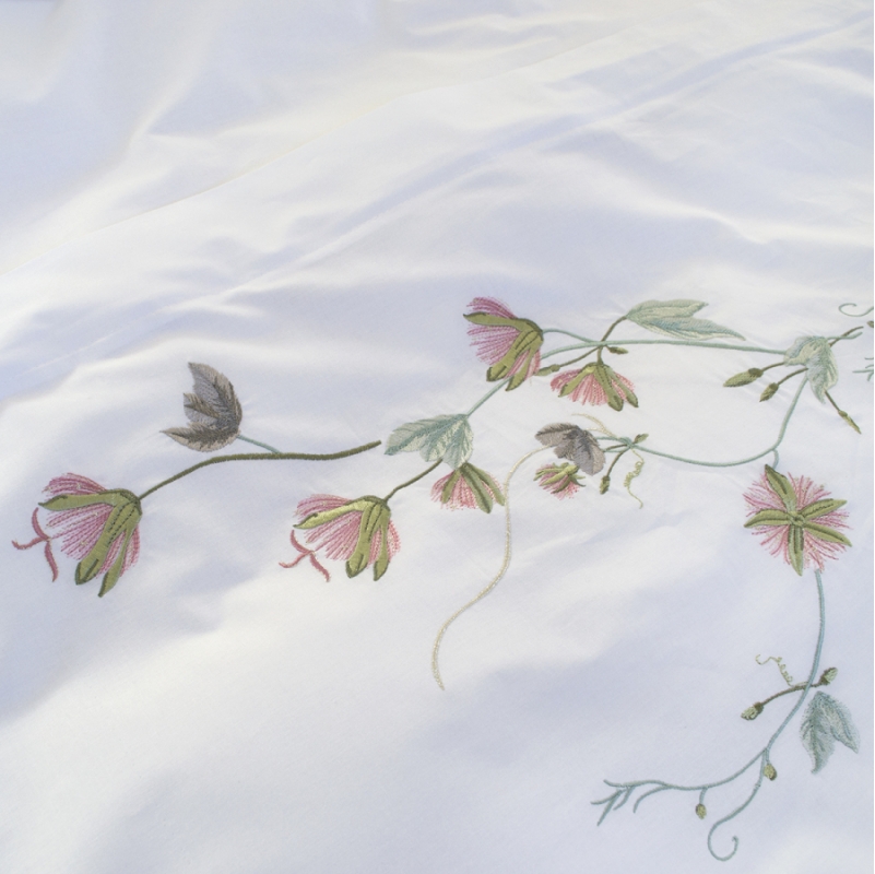 Комплект постільної білизни С №106 Poplin flowers - 4