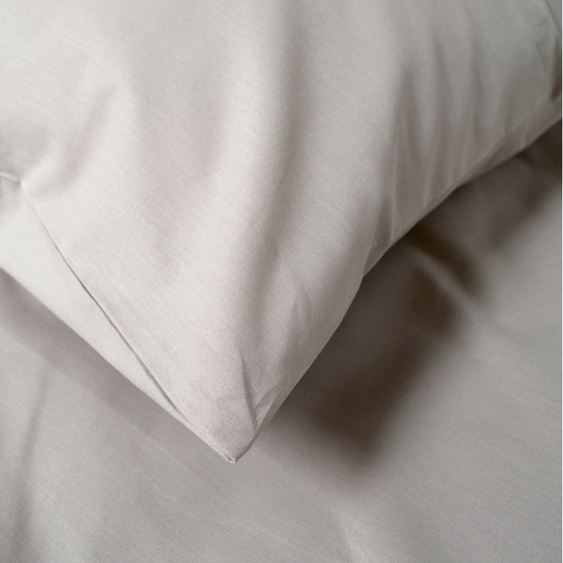 Комплект постільної білизни С №105 Poplin twig design creamy - 6