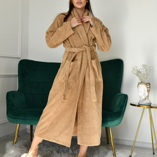 Халат женский "Sanna robe" beige - 2