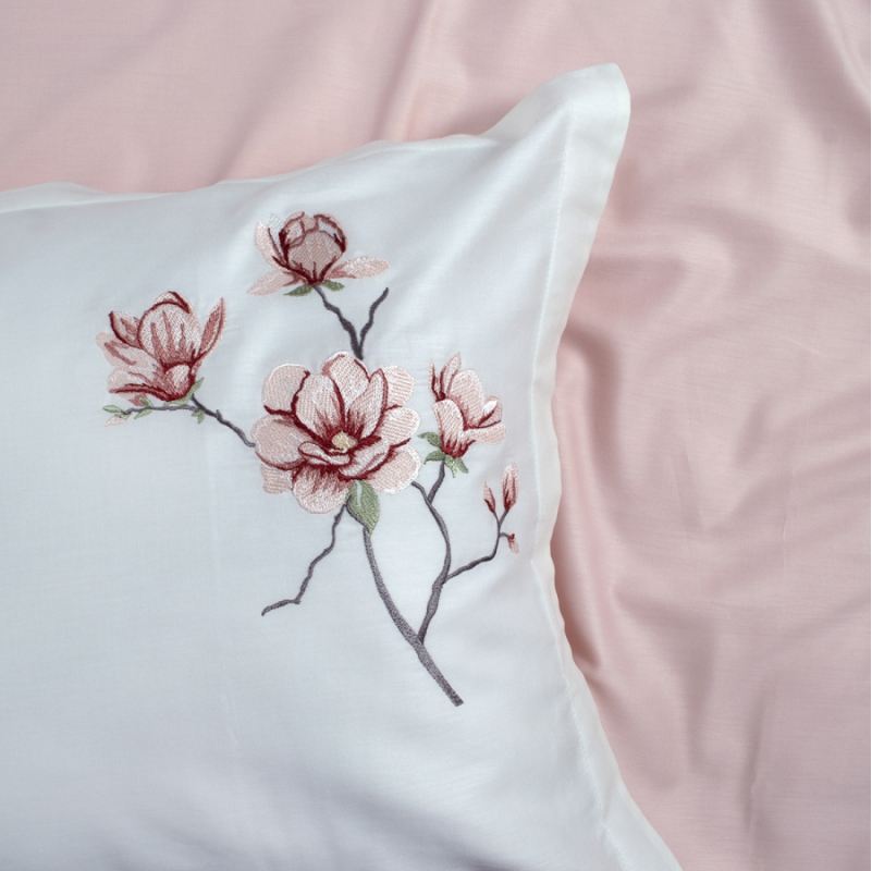 Комплект постільної білизни С Satin Elit "Callista creamy" - 4