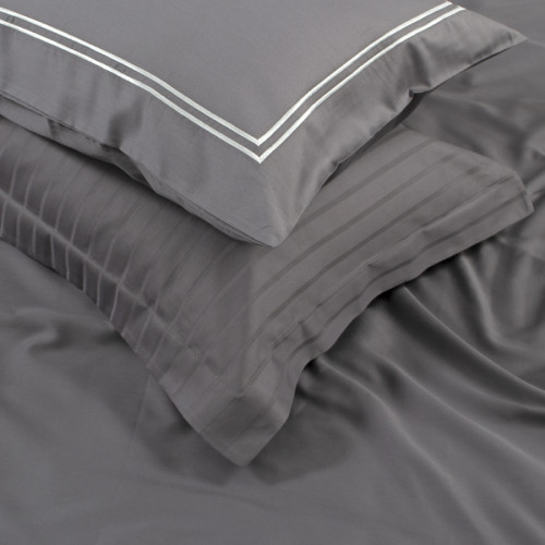 Комплект постельного белья С Satin Elit "Calmness gray"