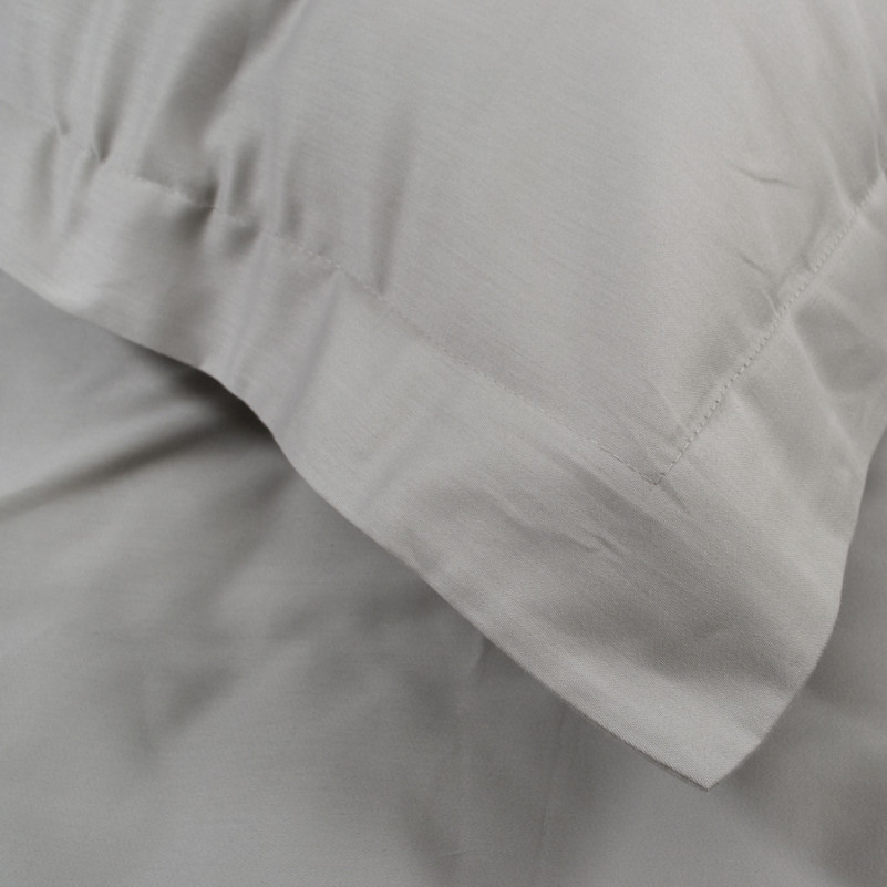 Комплект постільної білизни С Satin Elit "Graceful gray" - 7