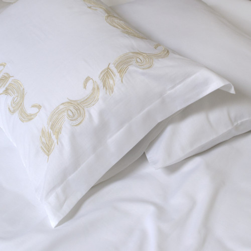 Комплект постельного белья С Satin Elit "Gratitude beige"